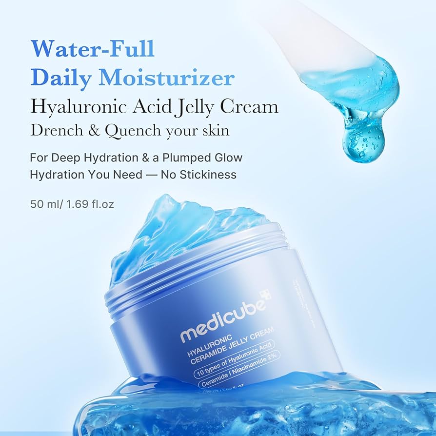 Medicube Hyaluronic Ceramide Jelly Cream – Crème Gelée Hydratante 50 ml