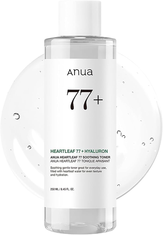 Anua Heartleaf 77 Soothing Toner – Toner Apaisant & Hydratant 250 ml