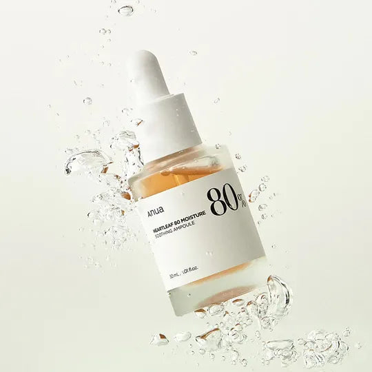 Anua Heartleaf 80 Moisture Soothing Ampoule – Ampoule Apaisante & Hydratante 30 ml