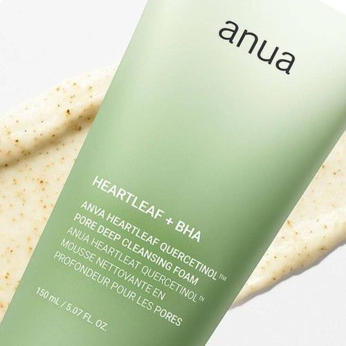 Anua Heartleaf Quercetinol Pore Deep Cleansing Foam – Nettoyant Visage & Pores 150 ml