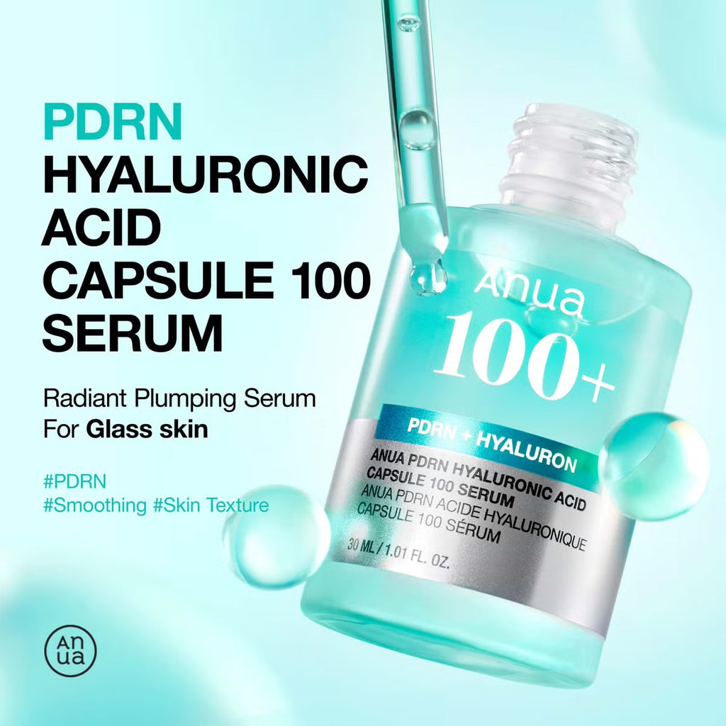 Anua PDRN Hyaluronic Acid Capsule 100 Serum – Sérum Hydratant & Repulpant 30 ml